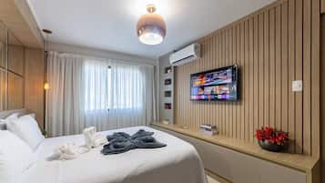 2 habitaciones, ropa de cama de alta calidad y decoración personalizada