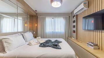 2 habitaciones, ropa de cama de alta calidad y decoración personalizada