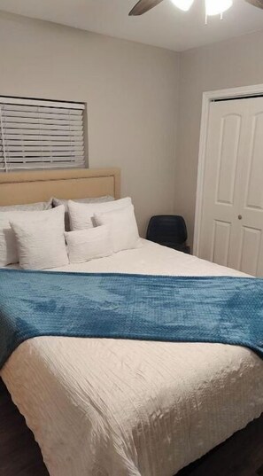 2 habitaciones, wifi gratis y ropa de cama