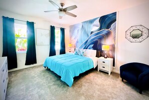 9 bedrooms, iron/ironing board, travel cot, free WiFi