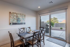 House, Multiple Beds (Mert's Place) | Dining