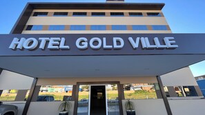 Fassade der Unterkunft