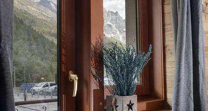 In the center of Valtournenche, walking distance ski bus and clubs