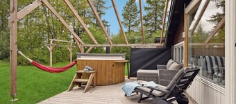 Dejligt hjem i Bording med køkken