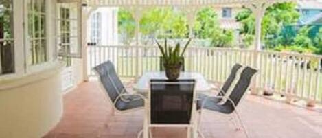 Udendørs spisemuligheder