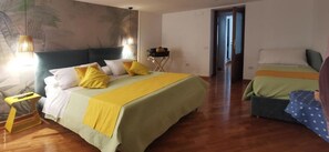 2 habitaciones, escritorio, wifi gratis y ropa de cama 