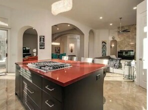 Game room - The Ruby's RED Retreat with a Luxurious Pool Oasis (Scottsdale)