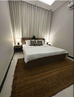 1 bedroom, iron/ironing board, WiFi, bed sheets - Fancy Apartment Center Tanger (Tanger)