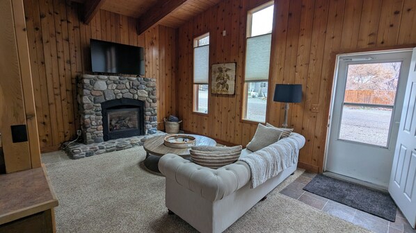 Älytelevisio, takka