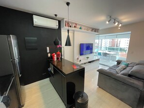 Interior - Apartamento Moderno no Brooklin (Brooklin São Paulo)