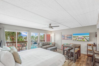 Beachfront Boutique Resort | Relaxing Coastal Studio | Casa Condo 208