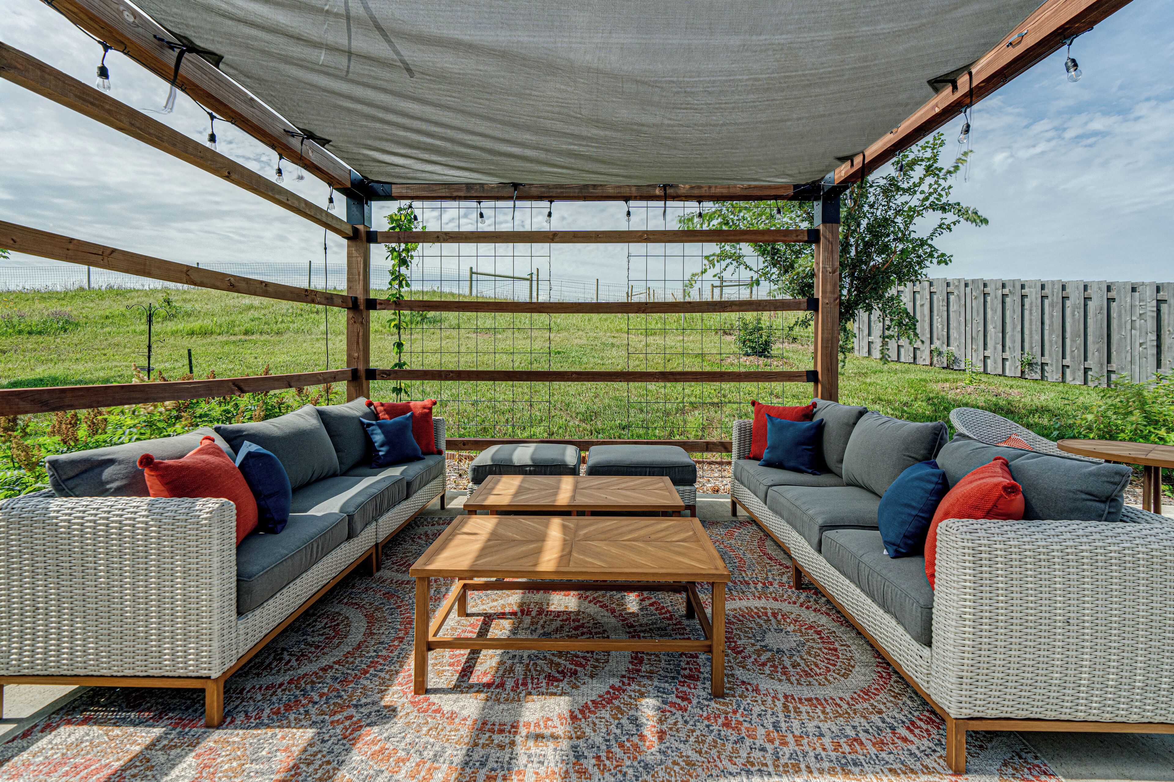 Enceinte de l’hébergement