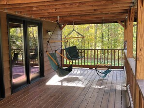 Terrace/patio - Calm Water Cabin Lake Anna (Orange)
