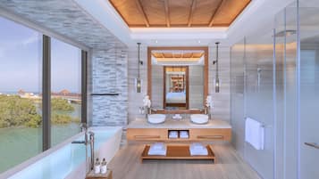 Two Bedroom Anantara Over Water Pool Villa | 1 Schlafzimmer, Minibar, Verdunkelungsvorhänge, schallisolierte Zimmer