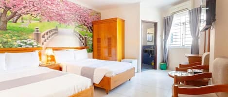 Chambre Deluxe avec lits jumeaux | Literie hypoallergénique, minibar, bureau, système d’insonorisation