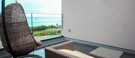 Villa, 2 Schlafzimmer, Nichtraucher, Meerblick | Ausblick vom Zimmer
