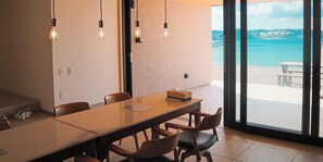 Deluxe Villa, 2 Bedrooms, Pets Not Allowed, Ocean View | In-room dining - VILLA MIKURI TSUNOSHIMA (Shimonoseki)