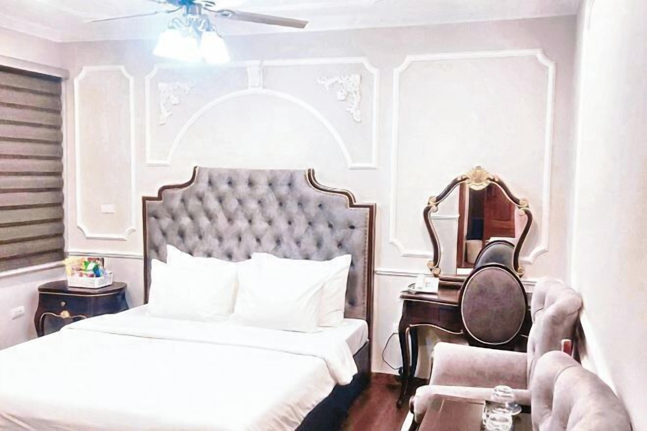 Premium bedding, pillow-top beds, minibar, desk