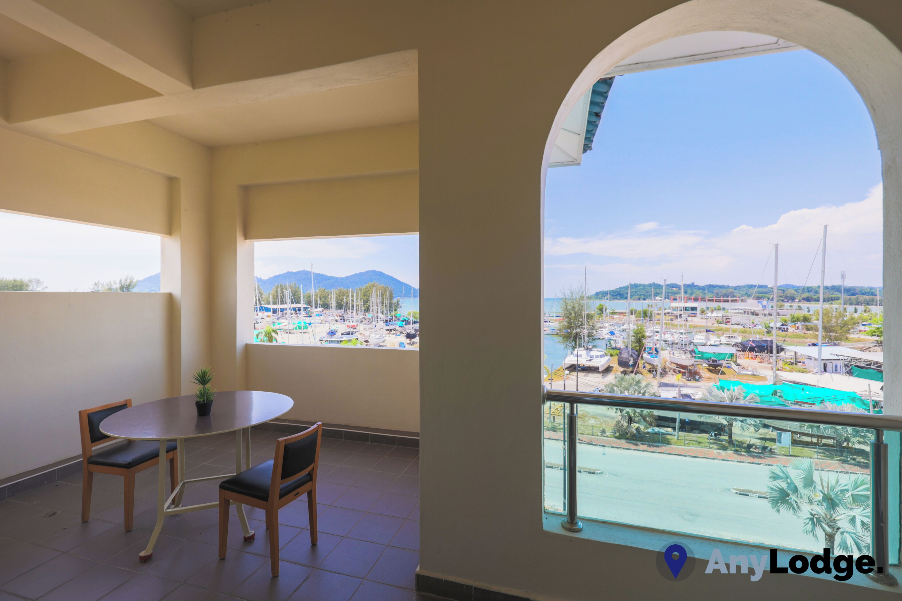 Premium-Studiosuite, Balkon, Meerblick | Ausblick vom Zimmer