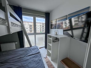 2 chambres, lit parapluie, Wi-Fi gratuit