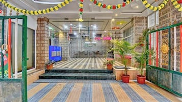 Interior entrance