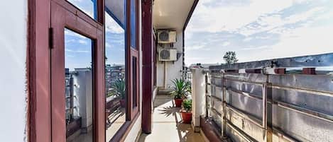 Vue depuis le balcon