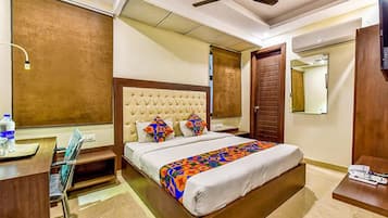 Egyptiske bomuldslagner, premium-sengetøj, pengeskab på værelset