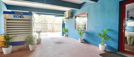 Interior entrance