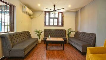 Sitteområde i lobbyen