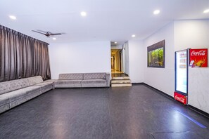 Sitteområde i lobbyen