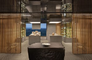 Couples treatment rooms, sauna, hot tub, steam room, body treatments
