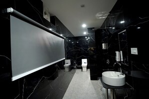 Toallas, jabón, shampoo