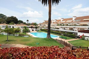 Una piscina riscaldata