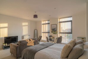 1 soverom, skrivebord, strykejern/-brett og wi-fi