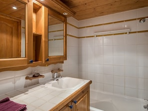 Hair dryer, towels