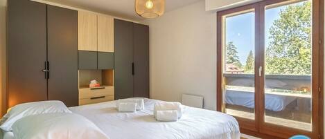 2 chambres, Wi-Fi gratuit, draps fournis