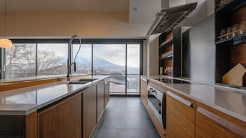 Sekka Sekka 5 Bedroom Chalet | Private kitchen | Full-size fridge, microwave, oven, stovetop