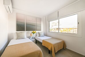 2 soverom og sengetøy