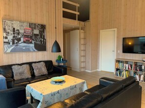 Cabin, 4 Bedrooms, Patio, Garden View | Interior - 2 Houses In One I Family Friendly I Kids I Sauna I Beach I Large Garden (Haderslev)