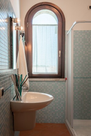 Apartment, 2 Bedrooms, Patio | Bathroom - Beautiful Vista Blu Resort No2150 (Alghero)