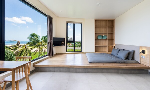 Family Apartment, Multiple Beds, Pool Access, Sea View | View from room