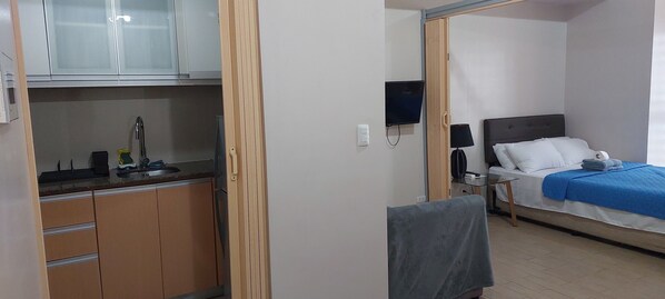 1 Schlafzimmer, WLAN, Bettwäsche