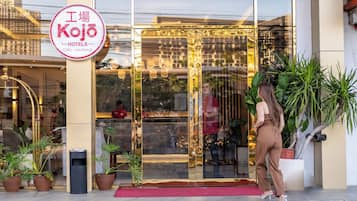 Fassade der Unterkunft