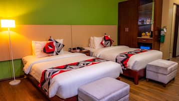 Deluxe Double or Twin Room, 2 Double Beds, Non Smoking, City View | Room amenity