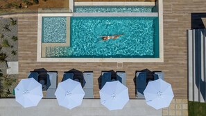 Deluxe Villa, Private Pool, Sea View | Private pool - Villa Manu Luxury Living (Chania)