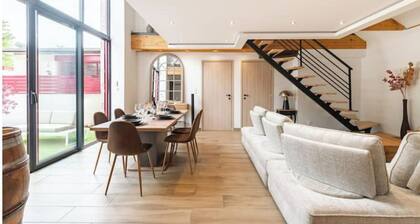 Charmante Maison Climatisée Avec son Jardin à 10 Minutes de Dijon