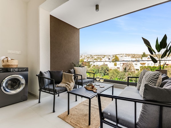Apartment, 1 Bedroom, Balcony, City View | Balcony - Sanders Triple - Cozy 1-bdr Apt With Balcony (Limassol)