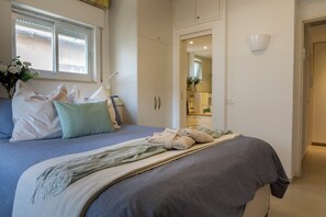 2 sovrum, strykjärn/strykbräda, resesäng och wi-fi