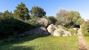 Appartamento, 2 camere da letto, patio | Parco della struttura