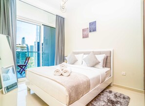 Apartment | 1 bedroom, free WiFi - HEART OF BUSINESS BAY BURJ KHALIFA VIEW (Dubai)